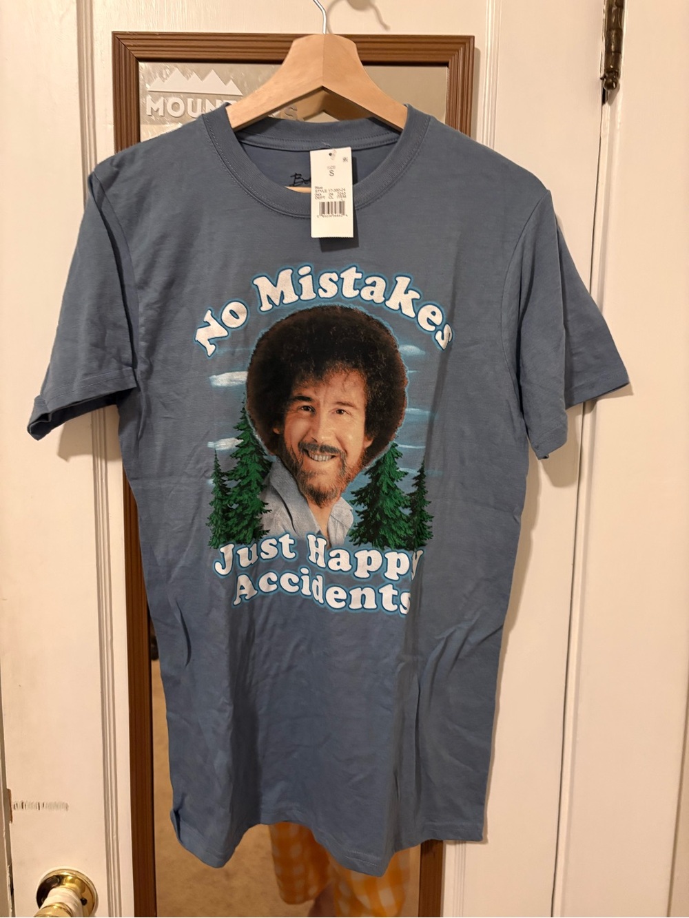 No Mistakes Graphic Tee - Blue